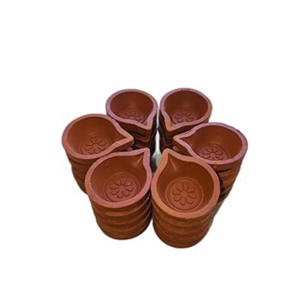 Teracotta diya