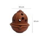 handmade clay oil lamp