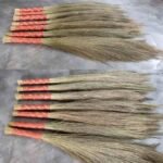 grass broom stick